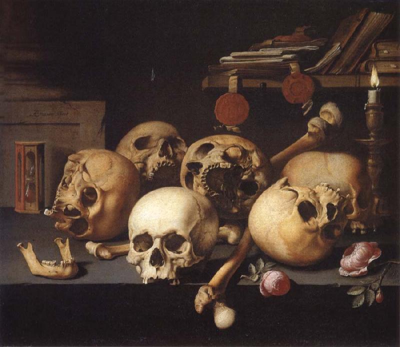 REMBRANDT Harmenszoon van Rijn Vanitas Still Life oil painting image